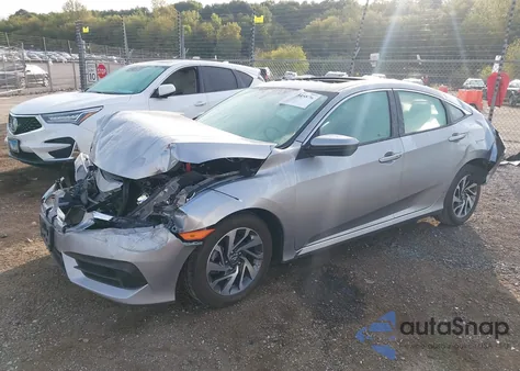 2018 Honda Civic Ex z USA, uszkodzony, nr VIN 19XFC2F75JE002417